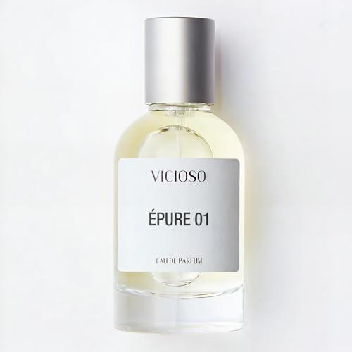 Épure 01 Eau de Parfum - Pheromone Perfume with Iso E Super | Minimalist Unisex Fragrance, Subtle, Woody & Skin Flattering | Dermatologically Tested |