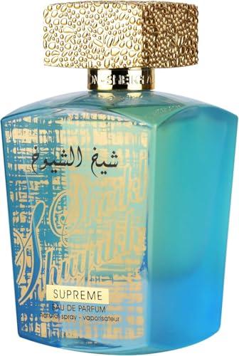 Sheikh Al Shuyukh Supreme Eau de Parfum Sweet, Woody, Amber - Long Lasting Fragrance for Any Gender