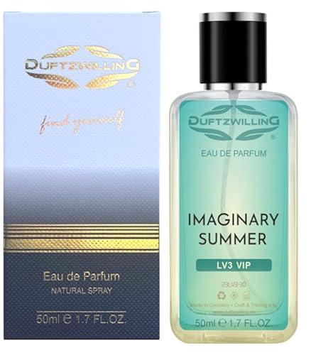 SUMMER Eau de Parfum Eau de Parfum (Unisex) DuftzwillinG ® LV3 VIP ~ Long-Lasting Fresh Citrus Summer Fragrance with Bergamot, Ginger, Tea Fragrance Notes (