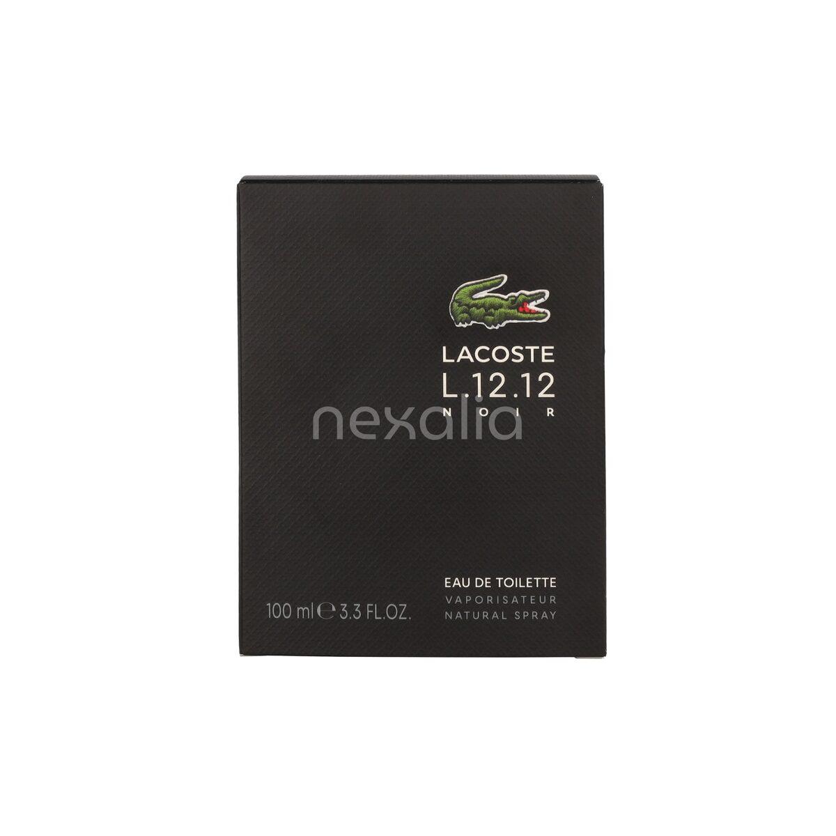 Lacoste E.D.L. L.12.12 Noir Edt Spray 100 ml