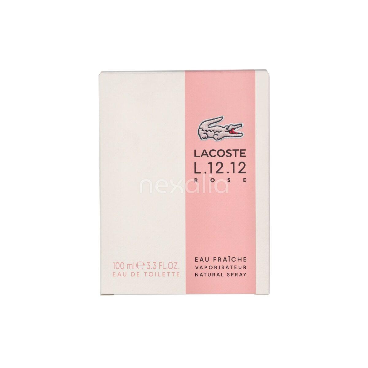Lacoste L.12.12 Rose Eau Fraiche Edt Spray 100 ml