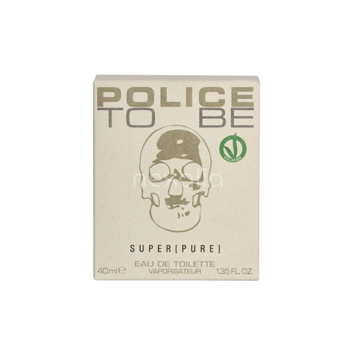 Police To Be Super(Pure) Edt Spray 40 ml