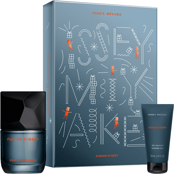 Issey Miyake Fusion d'Issey Set = EdT Nat. Spray 50 ml + Shower Gel 50 ml