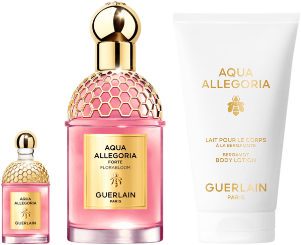Guerlain Aqua Allegoria Florabloom Set EdP 75ml+Miniatur+Bodylotion 75ml