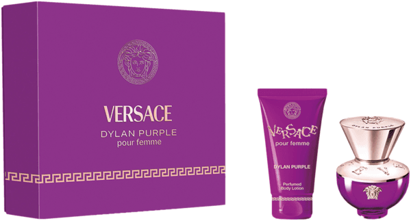 Versace Dylan Purple Set = EdP Nat. Spray 30 ml + Body Lotion 50 ml