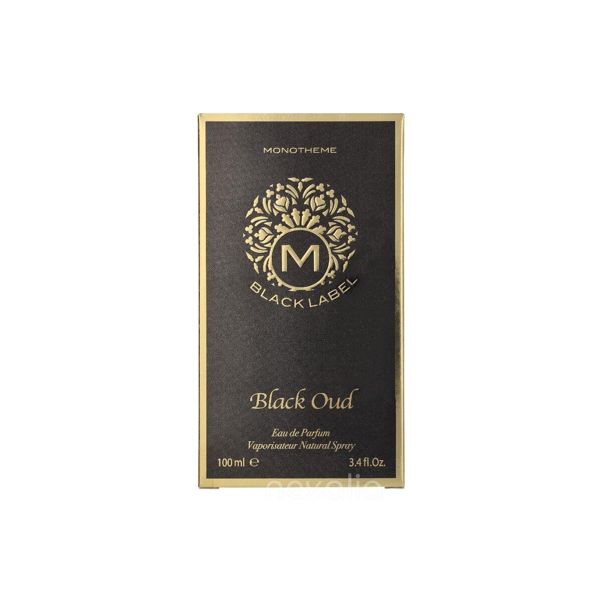Monotheme Venezia Black Label Black Oud Edp Spray 100 ml