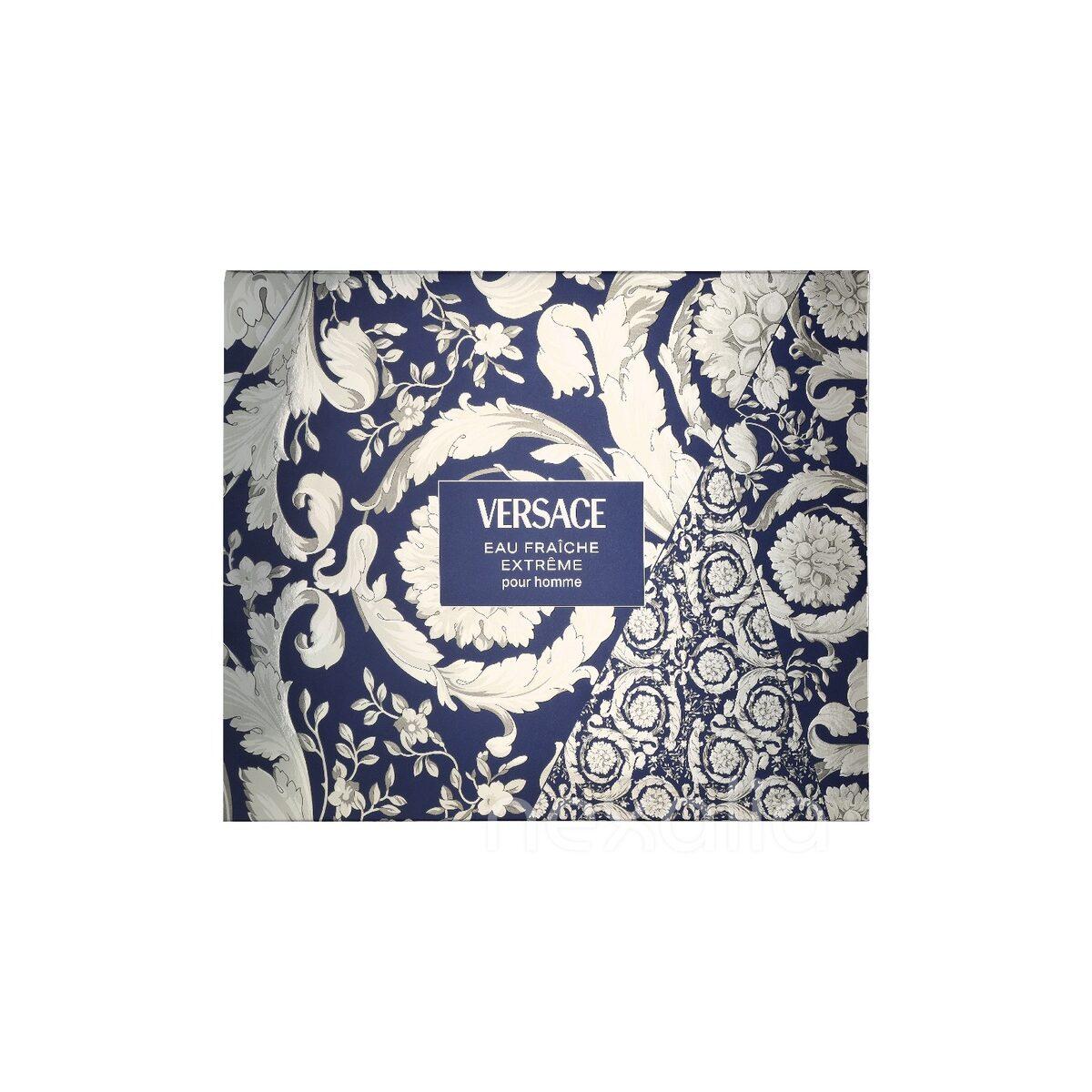 Versace Eau Fraiche Extreme Giftset Edp Spray 50ml/Bath & Shower Gel 50ml/Aftershave Balm 50ml 150 ml