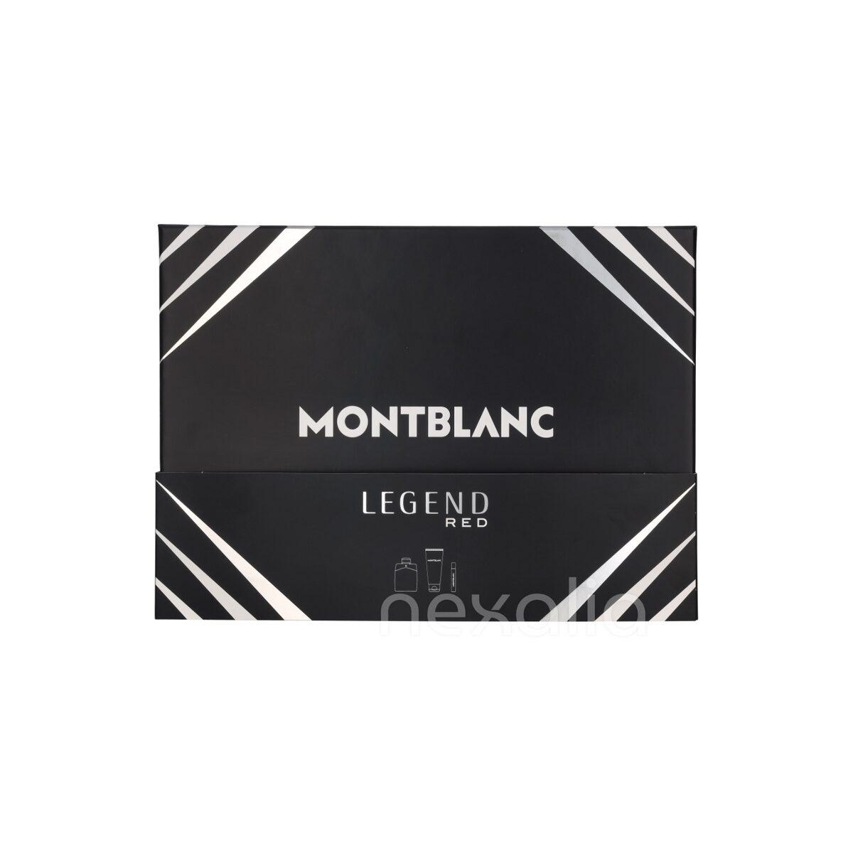 Montblanc Legend Red Giftset Edp Spray 100ml/Edp Spray 7,5ml/All-Over Shower Gel 100ml 207,5 ml