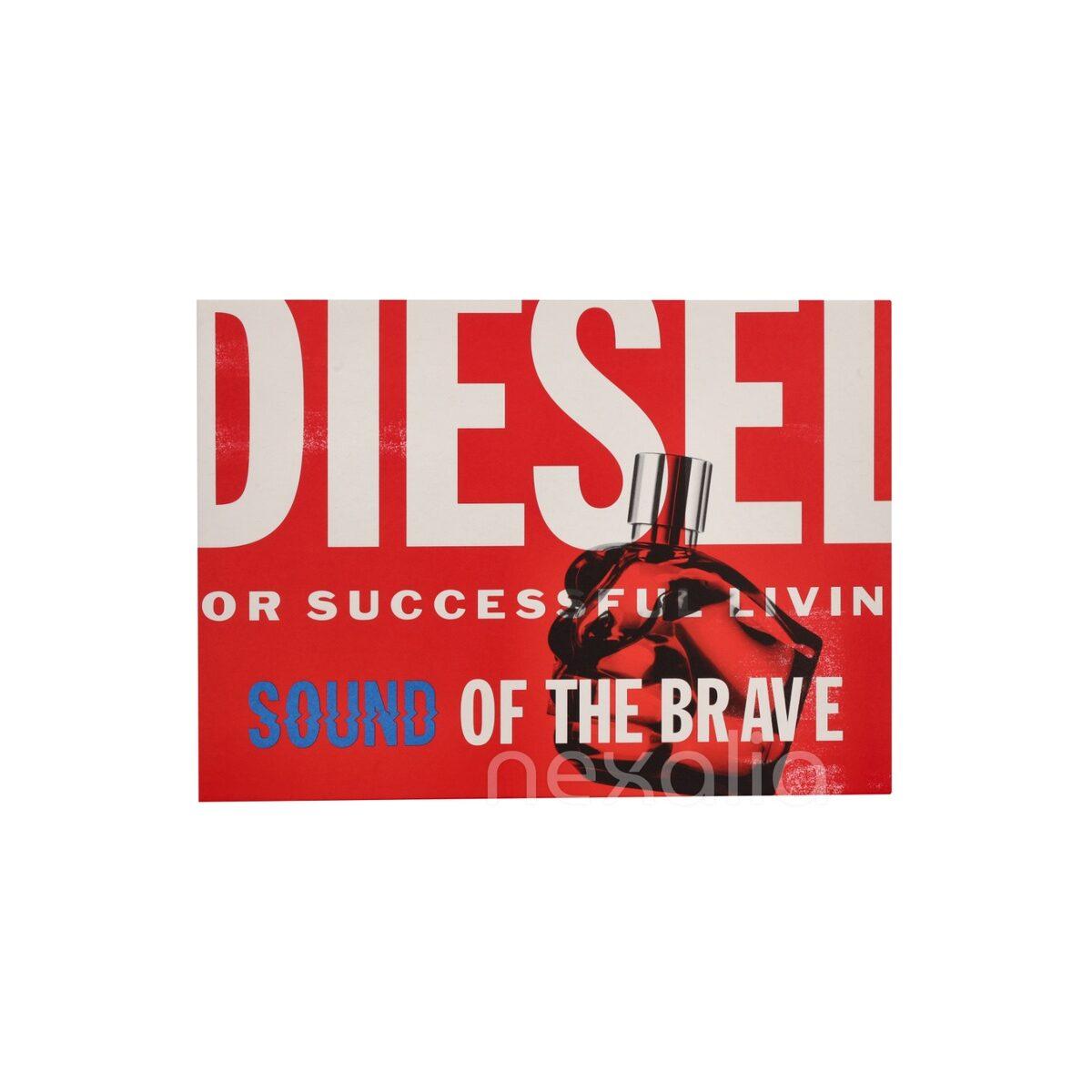 Diesel Sound Of The Brave Giftset Edt Spray 50ml/Shower Gel 100ml 150 ml