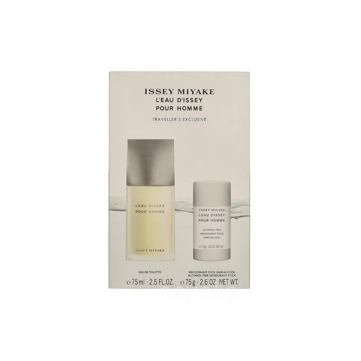 Issey Miyake L'Eau D'Issey Pour Homme Giftset Edt Spray 75ml/Deo Stick 75gr 150 ml