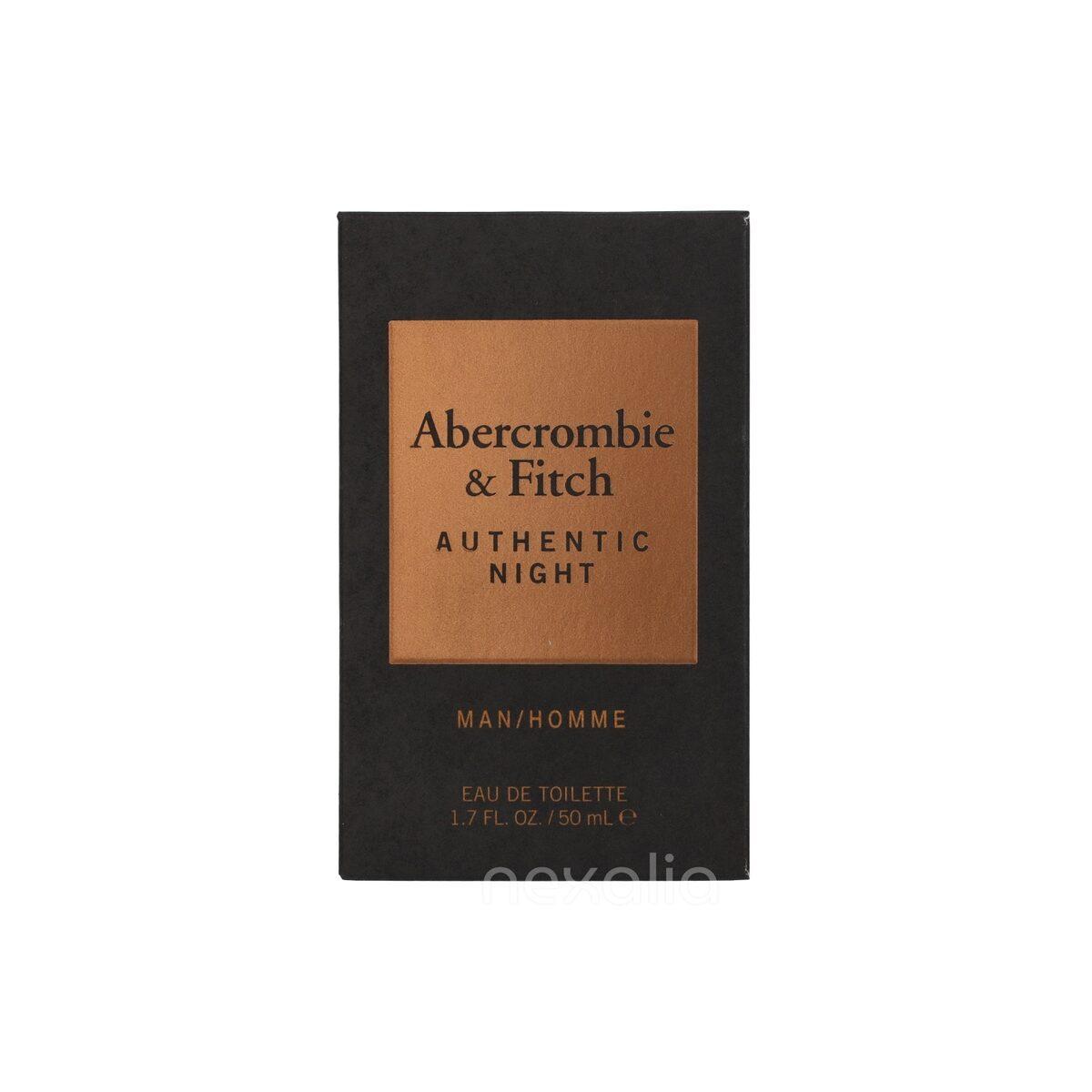 Abercrombie & Fitch Authentic Night Men Edt Spray 50 ml