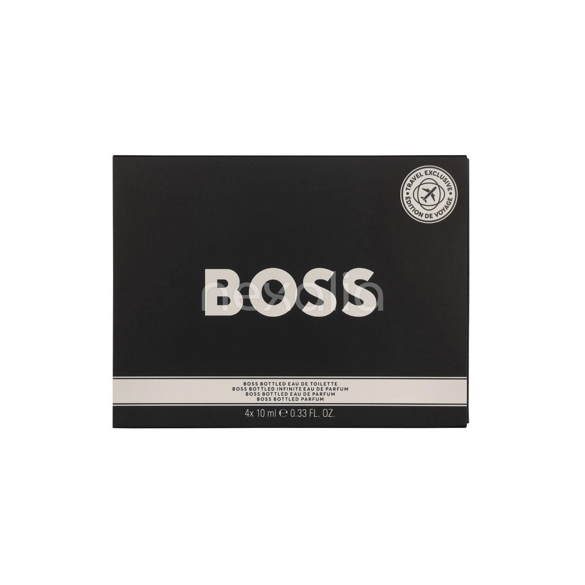 Hugo Boss Miniatures Set 4x10ml - Boss Bottled Edt 10ml/Infinite Edp 10ml/EDP 10ml/Parfum 10ml 40 ml