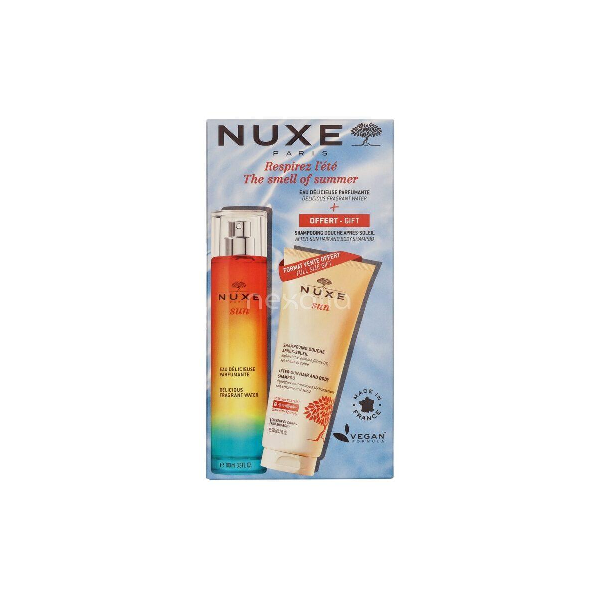 Nuxe Sun The Smell Of Summer Set Edt Spray 100 ml/Shower Gel 200 ml 300 ml