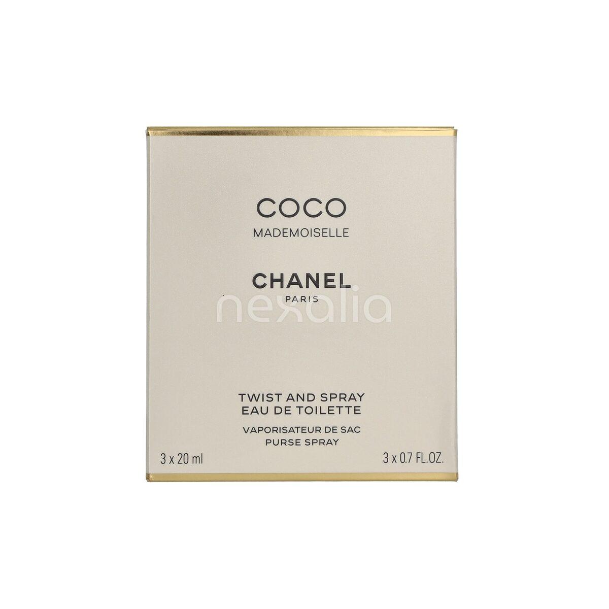 Chanel Coco Mademoiselle Giftset 2x Edt Spray Refill 20Ml/1x Edt Spray 20Ml - Twist and Spray 60 ml