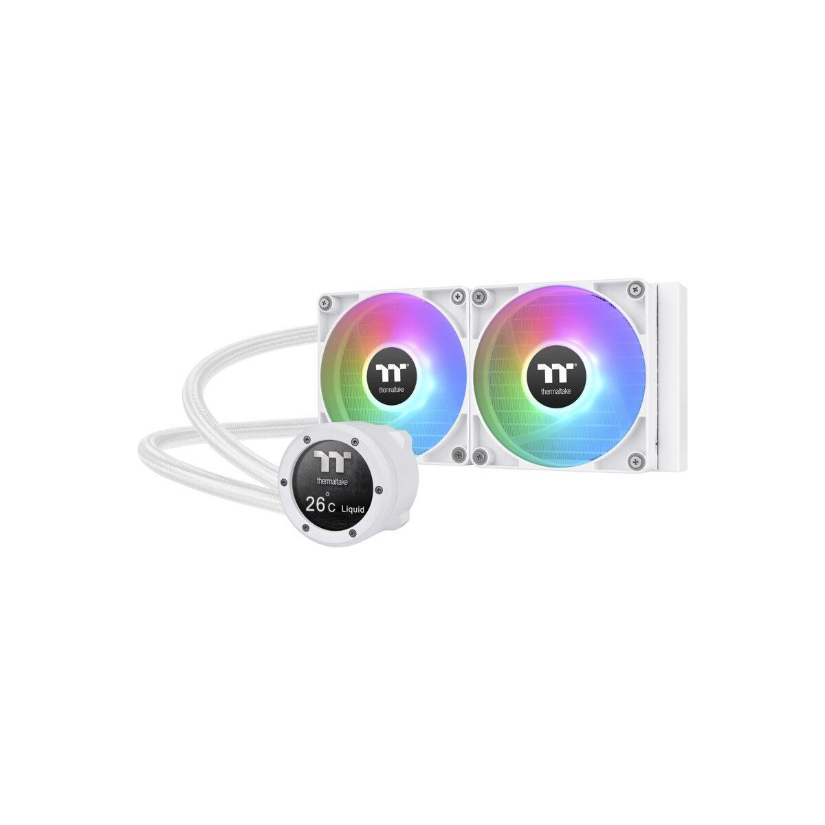 Thermaltake TH240 V2 Ultra ARGB Sync CPU Liquid Cooler Snow Edt.