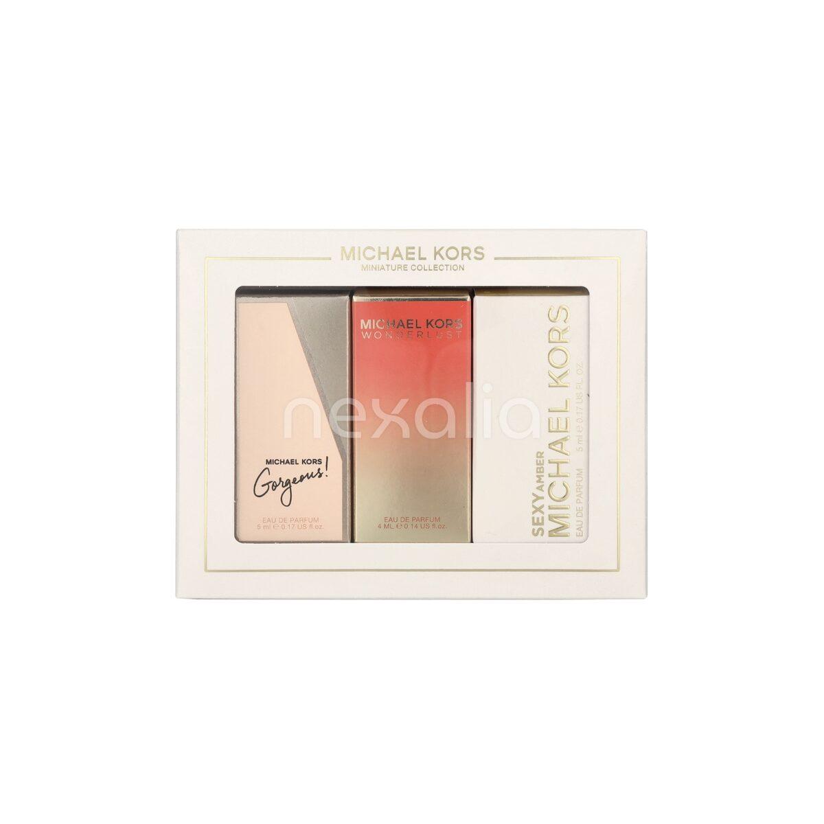 Michael Kors Miniature Collection Edp - MK Gorgeous 5ml/MK Wonderlust 4ml/MK Sexy Amber 5ml 14 ml