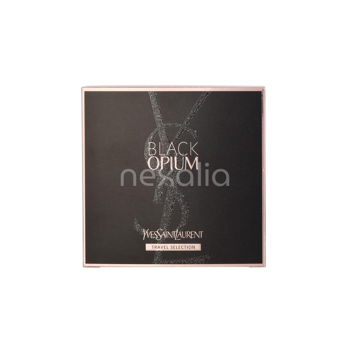 YSL Black Opium Giftset EDP 50 ml/Body Lotion 50 ml/Travel Selection 100 ml